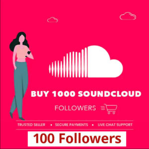 Buy 100 SoundCloud Followers