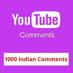 Buy 1000 Indian RANDOM Comments