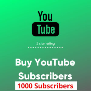 Buy 1000 Youtube Subscribers