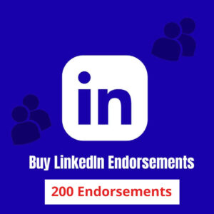 Buy 200 LinkedIn Endorsements