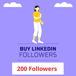 Buy 200 LinkedIn Followers