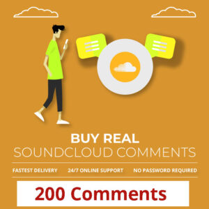 Buy 200 Soundcloud Comments