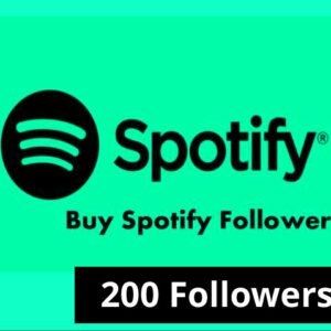 Buy 200 Spotify Followers