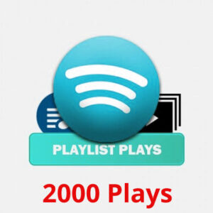 Buy 2000 Spotify Playlist Plays