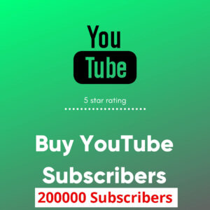 Buy 200000 Youtube Subscribers