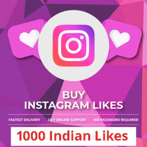 Buy 1000 Instagram Likes (INDIAN)