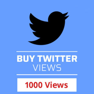 Buy 1000 Twitter Views