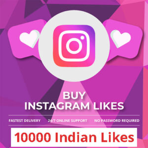 Buy 10000 Instagram Likes (INDIAN)