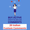 Buy-20-Instagram-Custom-Comments-INDIAN