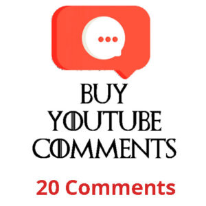 Buy 20 YouTube Comments