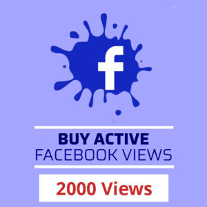 Buy 2000 Facebook Video Views
