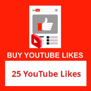 Buy 25 YouTube Likes
