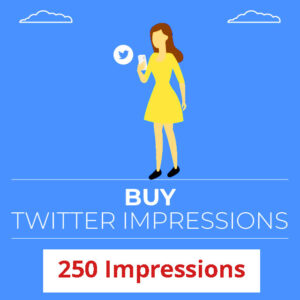 Buy 250 Twitter Impressions