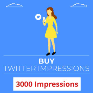 Buy 3000 Twitter Impressions