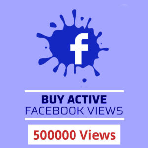 Buy 500000 Facebook Video Views