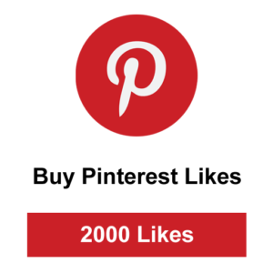 Buy 2000 Pinterest Likes
