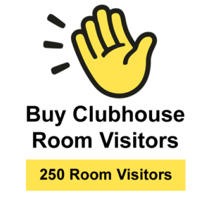 Buy 250 Clubhouse Room Visitors