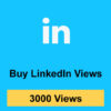 Buy 3000 LinkedIn Views