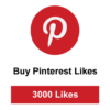 Buy 3000 Pinterest Likes