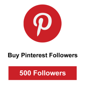 Buy 500 Pinterest Followers