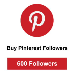 Buy 600 Pinterest Followers