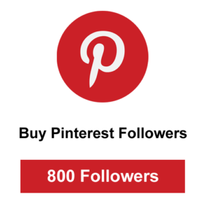 Buy 800 Pinterest Followers