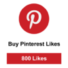 Buy 800 Pinterest Likes