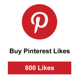 Buy 800 Pinterest Likes