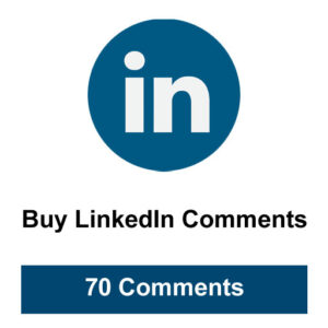 Buy 70 LinkedIn Comments