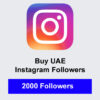 Buy 2000 UAE Instagram Followers