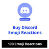 Buy 100 Discord Emoji Reactions