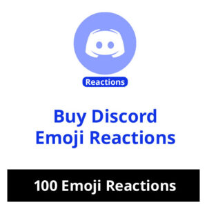 Buy 100 Discord Emoji Reactions