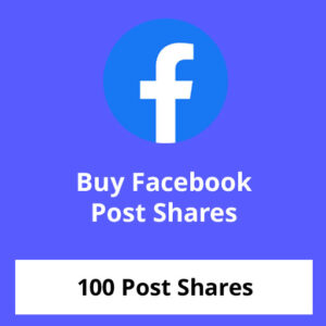 Buy 100 Facebook Post Shares