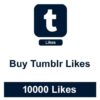 Buy 10000 Tumblr Likes