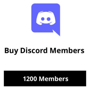 Buy 1200 Discord Members