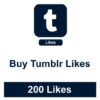 Buy 200 Tumblr Likes