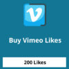 Buy 200 Vimeo Likes