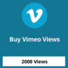 Buy 2000 Vimeo Views