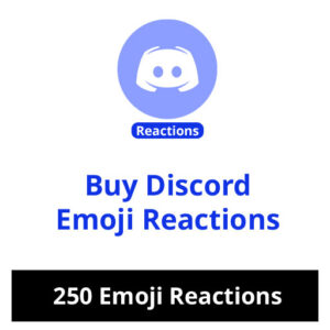 Buy 250 Discord Emoji Reactions