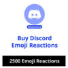 Buy 2500 Discord Emoji Reactions