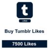 Buy 7500 Tumblr Likes